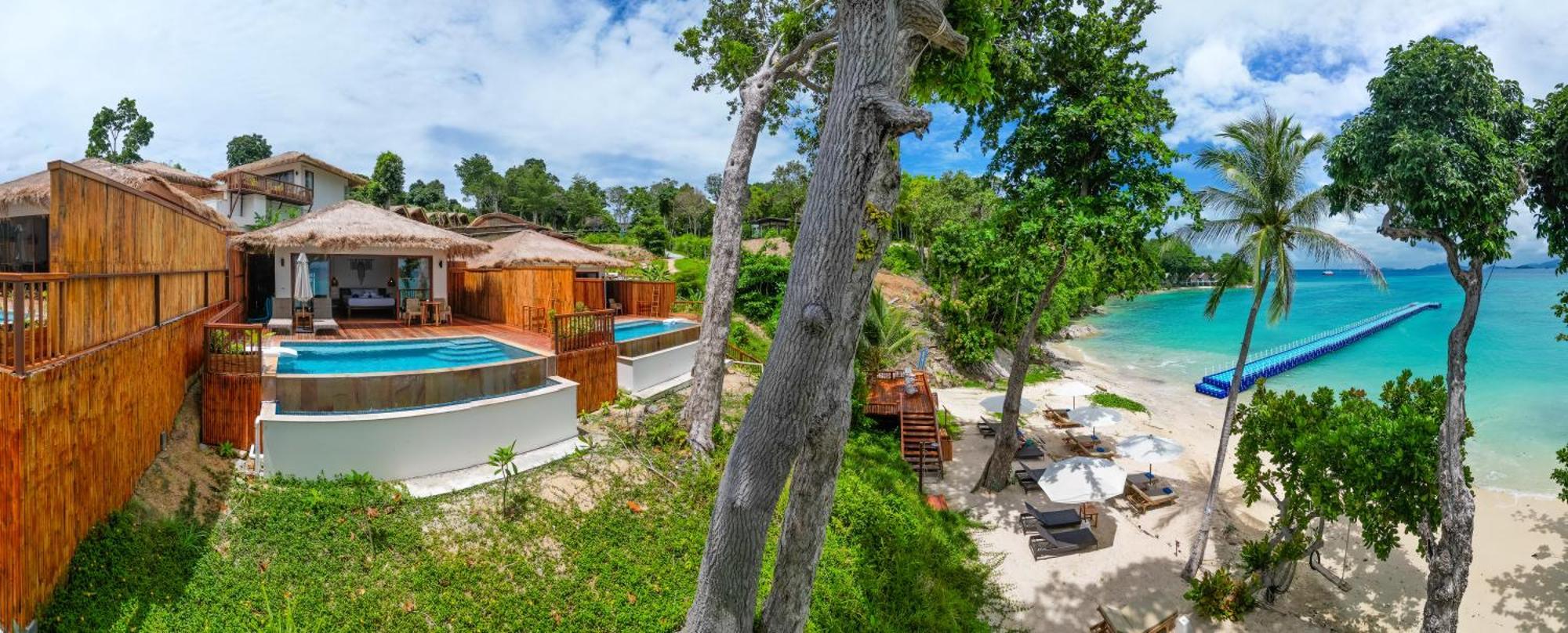 Ten Moons Sunset Villas リペ島 エクステリア 写真
